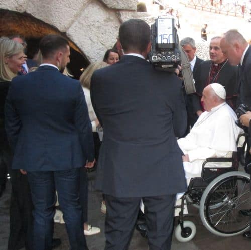 Papa Francesco a Verona: 7 pontefici nella città scaligera