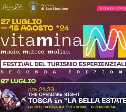 Tosca a San Massimo protagonista della 1^ serata del Vitamina M Festival