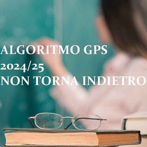 Algoritmo GPS 2024/25 non torna indietro. Il ministero concede verifiche per il regolare scorrimento delle graduatorie