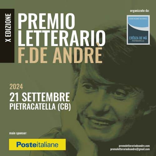 Premio Letterario De Andrè, tutti i nomi dei premiati