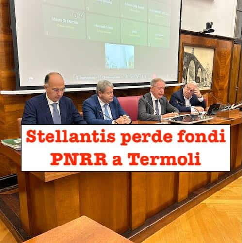 Stellantis perde fondi PNRR, il governo riassegna il finanziamento per la gigafactory di Termoli