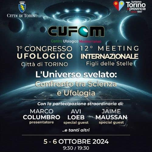 Ufo e Scienza incontro mondiale a Torino