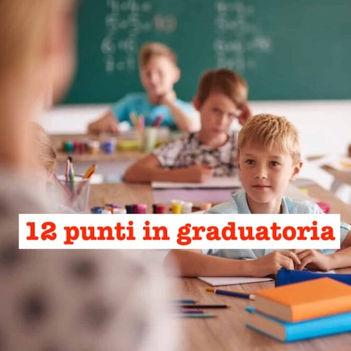 12 punti in graduatoria con il nuovo concorso scuola PNRR per gli idonei