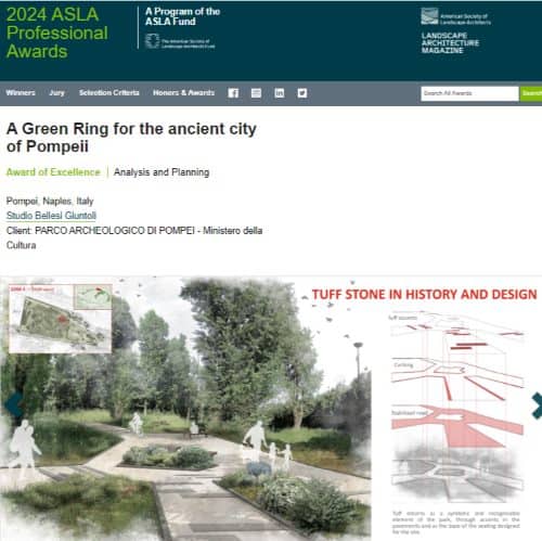 Anello verde a Pompei, progetto internazionale