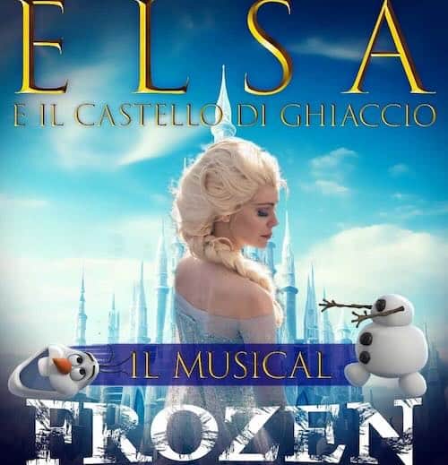 Frozen musical in teatro. Due date al Palariviera di San Benedetto e al Metropolitan di Catania