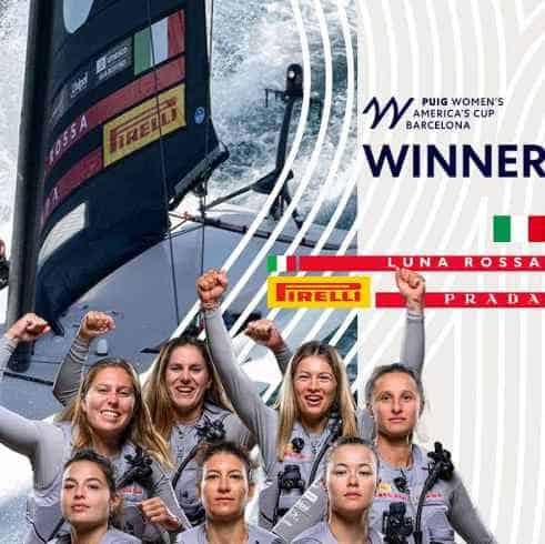 Luna Rossa conquista America’sCup femminile