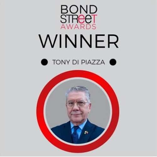 Bond Street Awards 2024 premia Tony di Piazza