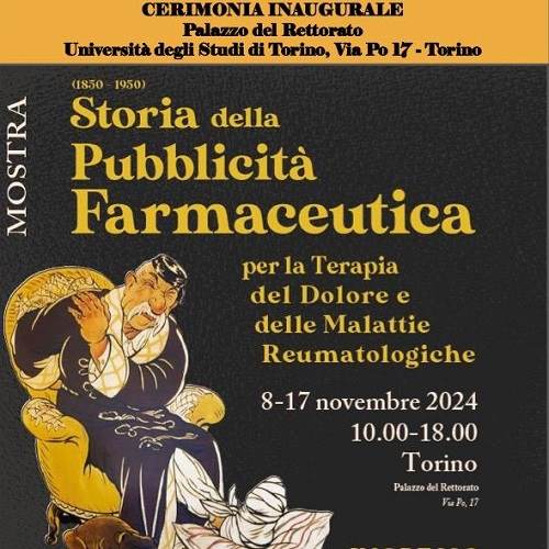 Pubblicità farmaceutica dal 1850. Una mostra unica a Torino all’Accademia di Medicina