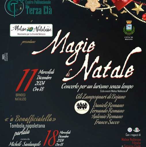 11.12 Le zampogne stanno al Natale come 3 Papi stanno in Vaticano Concerto per un Turismo per il Molise