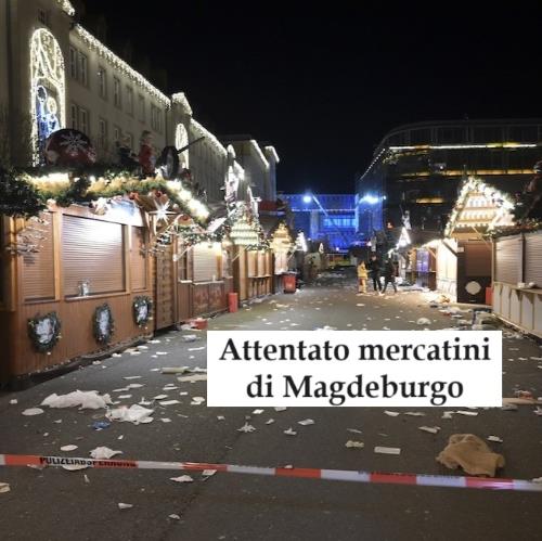 Attentato mercatini di Magdeburgo, almeno 4 morti e 207 feriti. L’attentatore è un medico di origini saudite