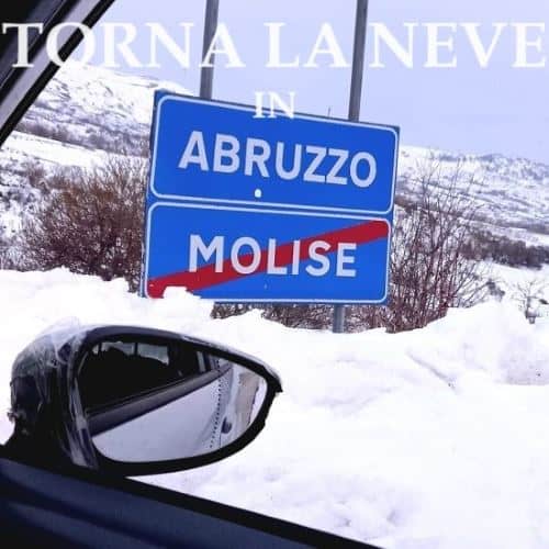 Torna la neve in Molise e Abruzzo anche a bassa quota