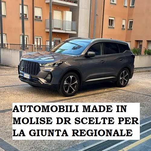 Automobili made in Molise Dr scelte per la Giunta regionale