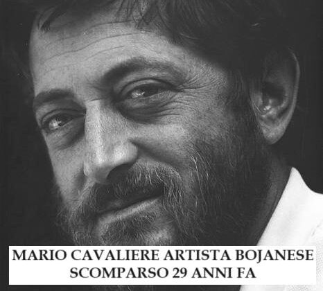 Mario Cavaliere artista bojanese scomparso 29 anni fa