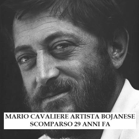 Mario Cavaliere artista bojanese scomparso 29 anni fa