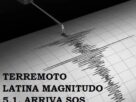 Terremoto Latina magnitudo 5.1. Arriva SOS sul cellulare