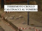 Terremoto crollo calcinacci Vomero e scuole chiuse